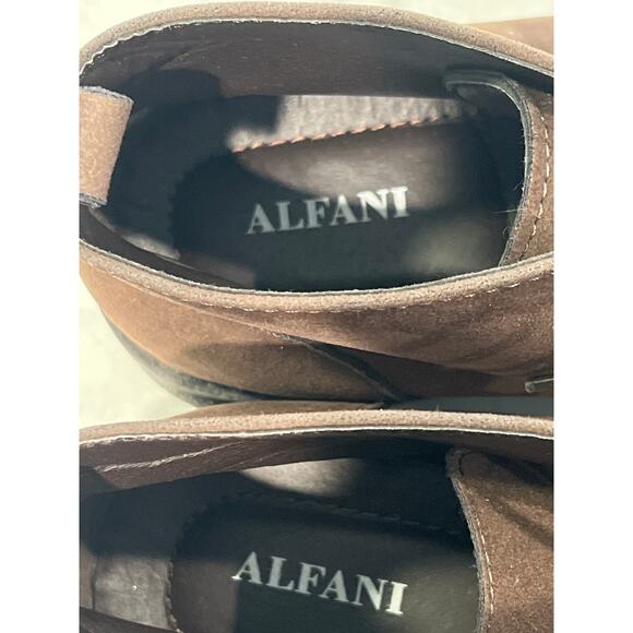 Alfani Tripp Men’s Lace Up Suede Desert Comfort Ankle Chukka Boots Size 10 Brown - Picture 5 of 7